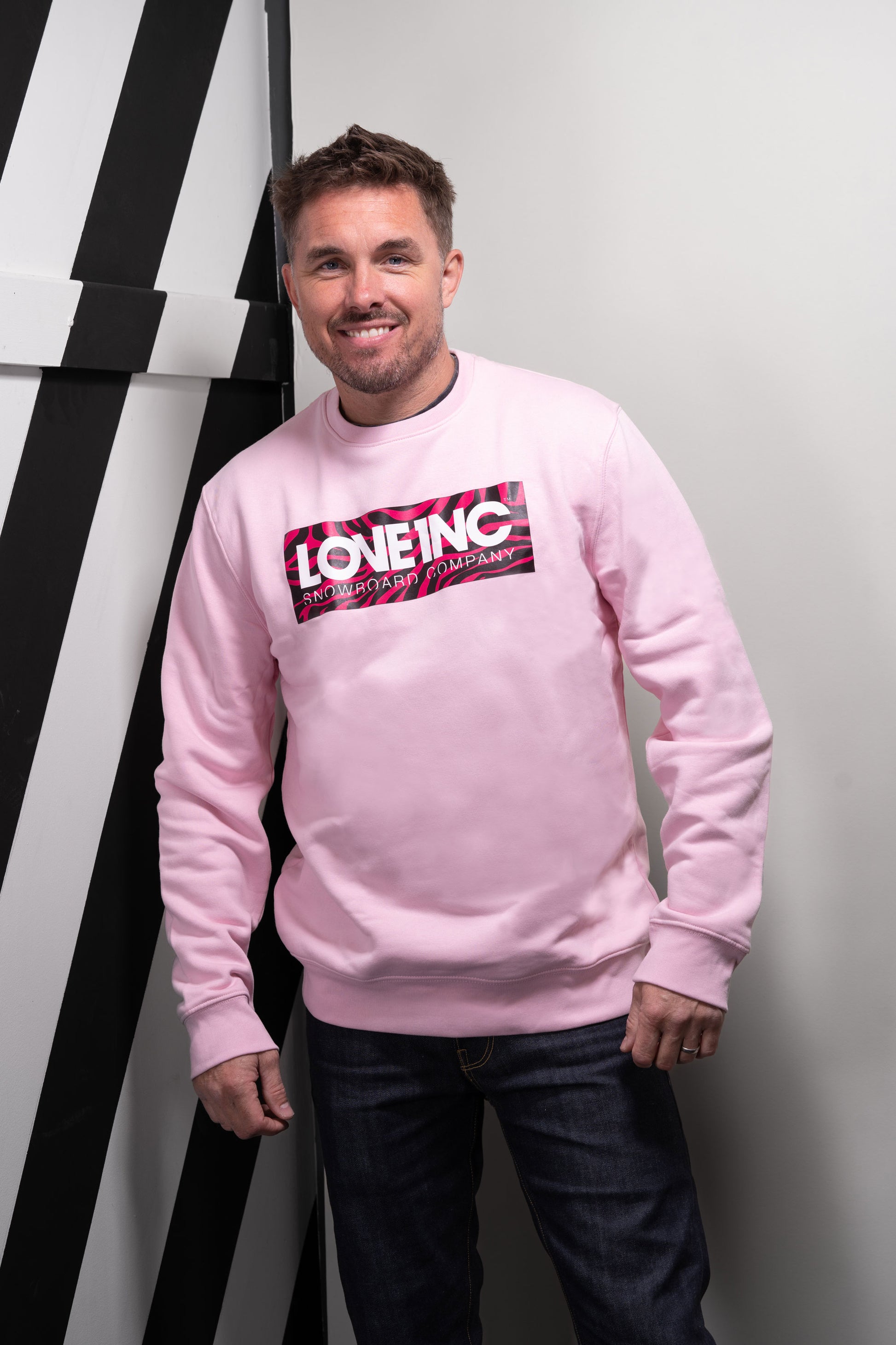 Crew Sweater Pink