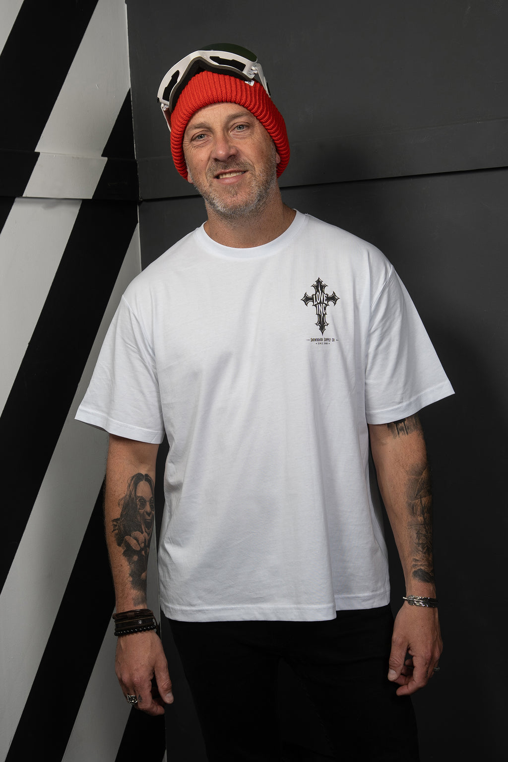 Oversized Chopper Tshirt White