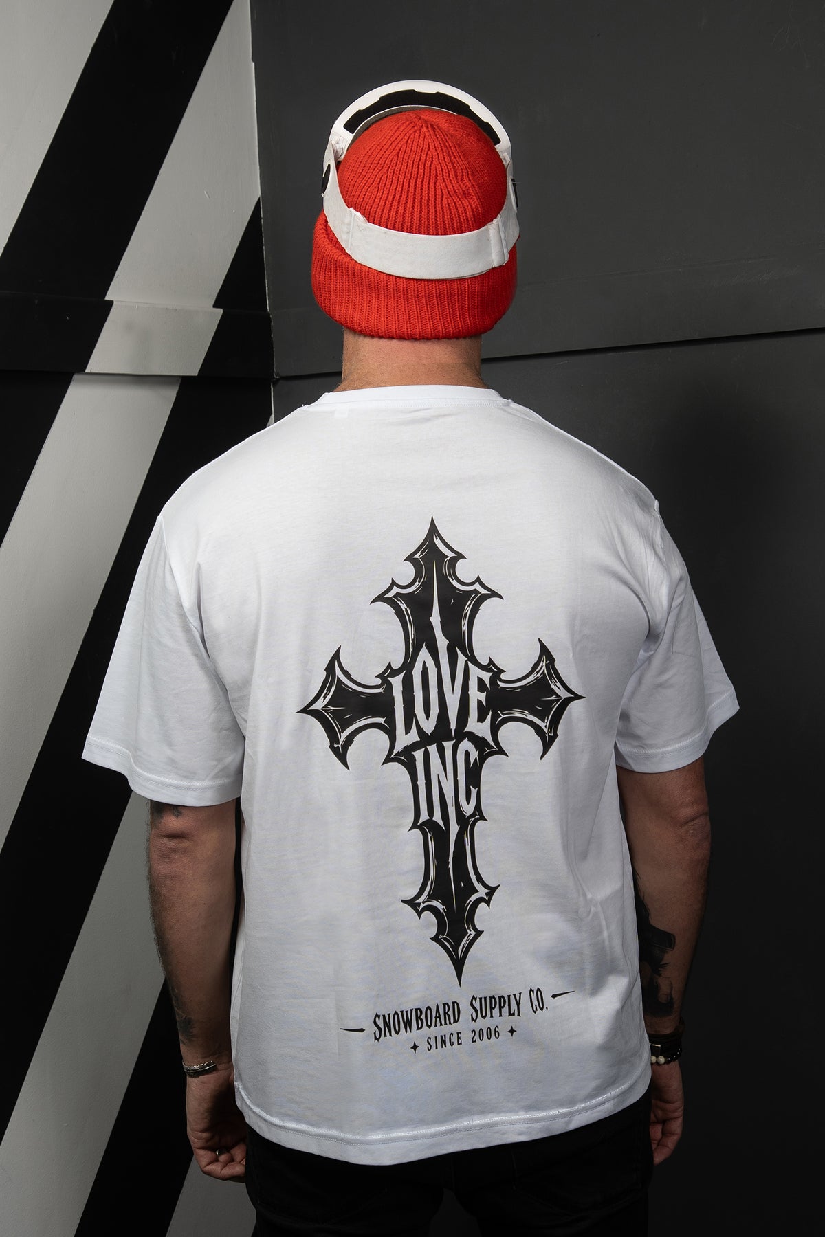 Oversized Chopper Tshirt White