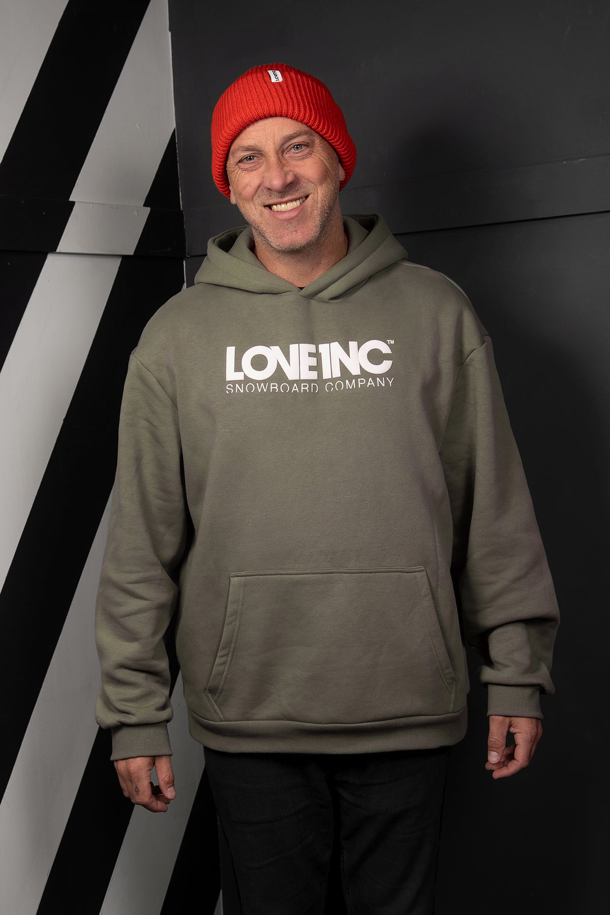 Crew Hoodie Olive