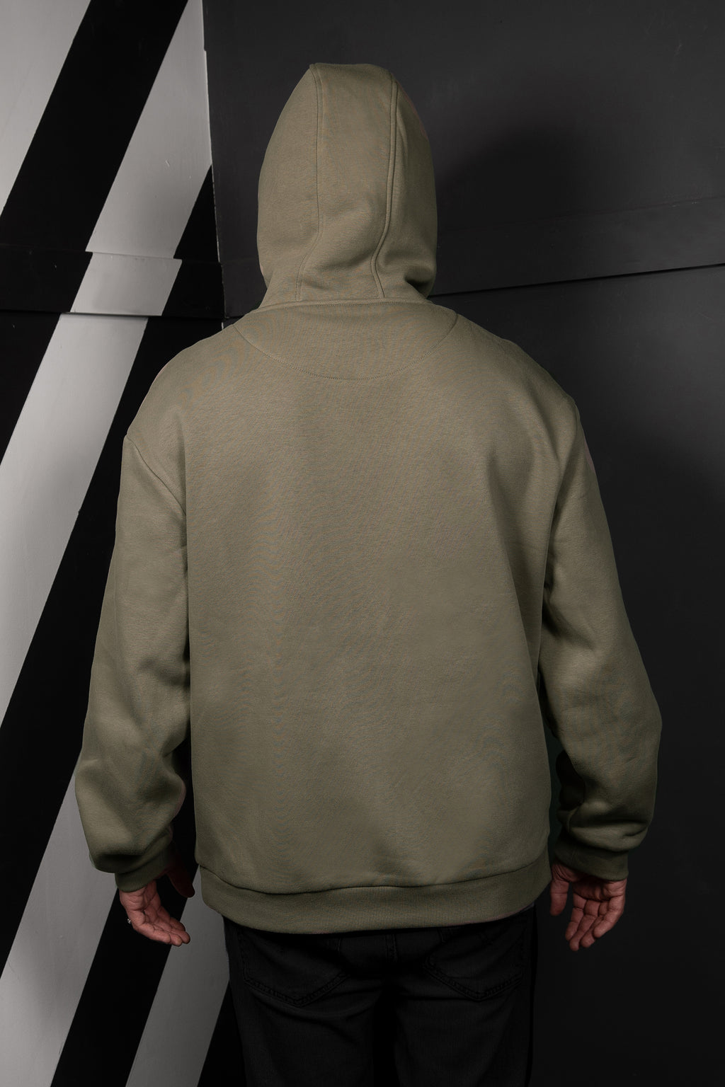 Crew Hoodie Olive